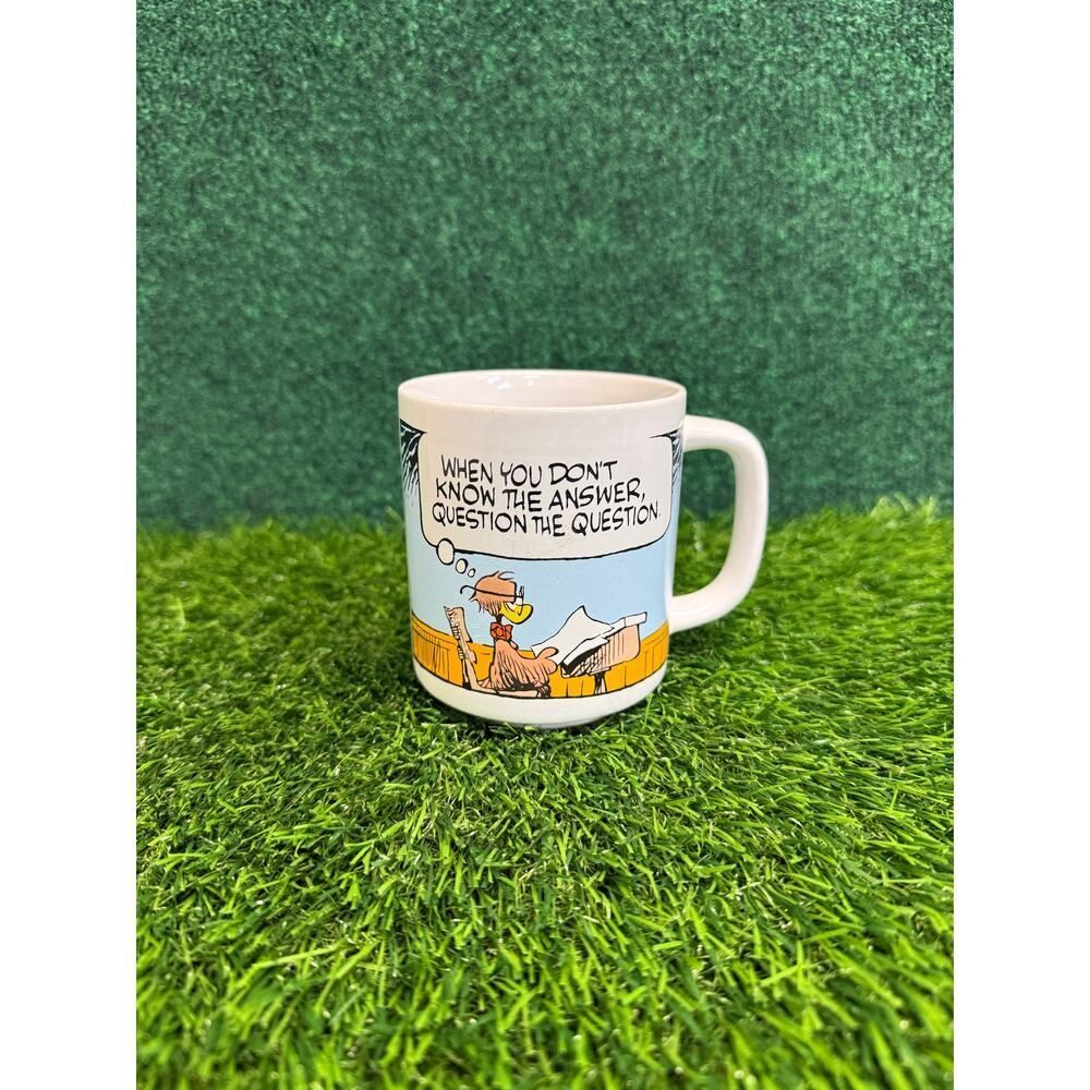 Shoe Comic Coffee Mug Applause Wallace Berrie & Co. Inc. 1984 Korea Ceramic Cup